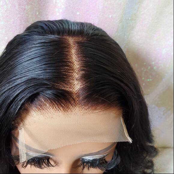 100% Virgin Human Hair closure wig 24 - Picture 5 of 8